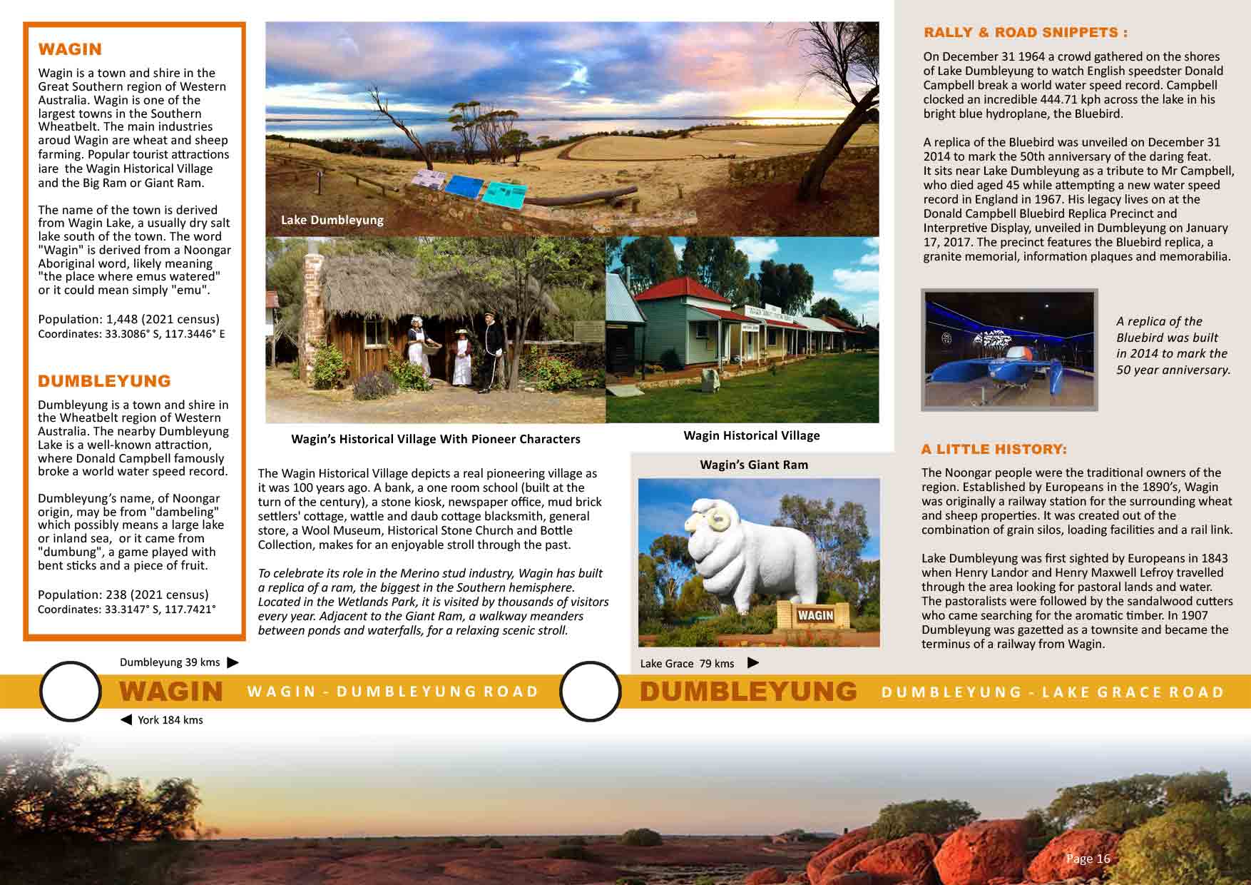 Great Southern Road - WAGIN -DUMBLEYUNG