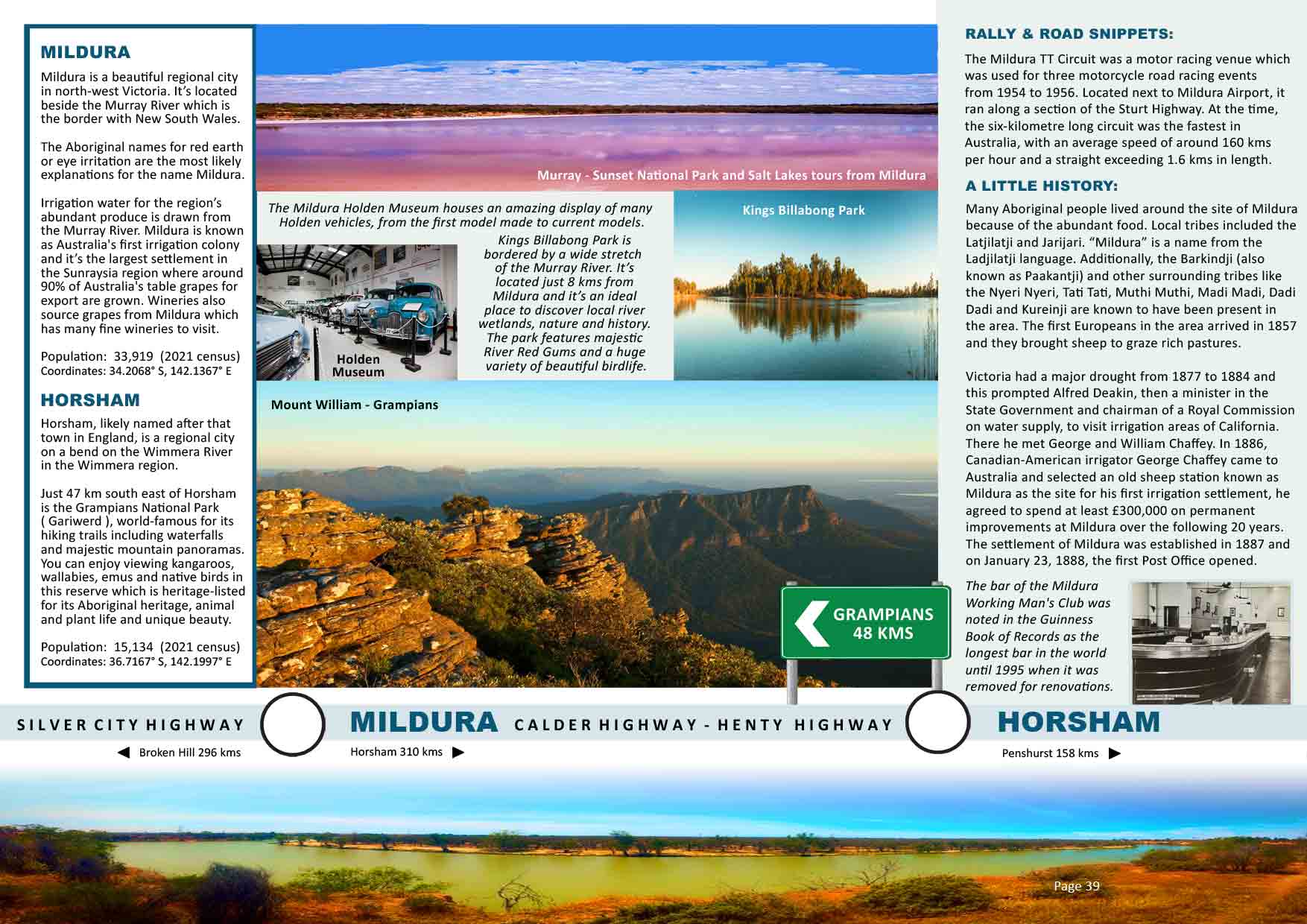 Great Southern Road - MILDURA - HORSHAM