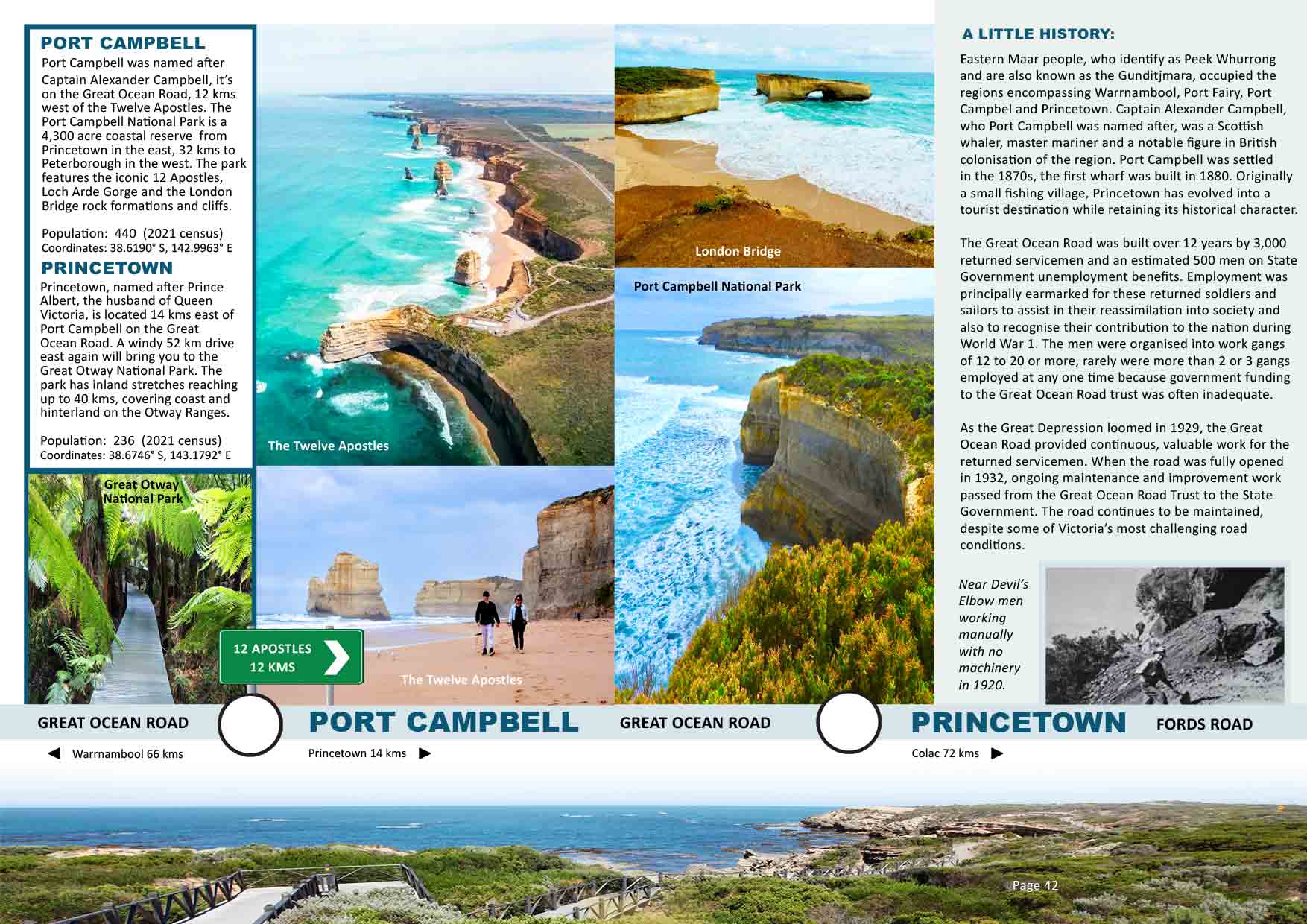 Great Southern Road - PORT CAMPBELL - PRINCETOWN