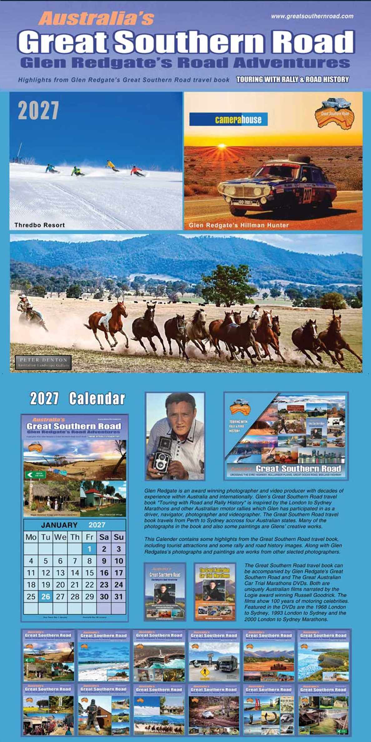 Clalendar Cover - Great Southern Road