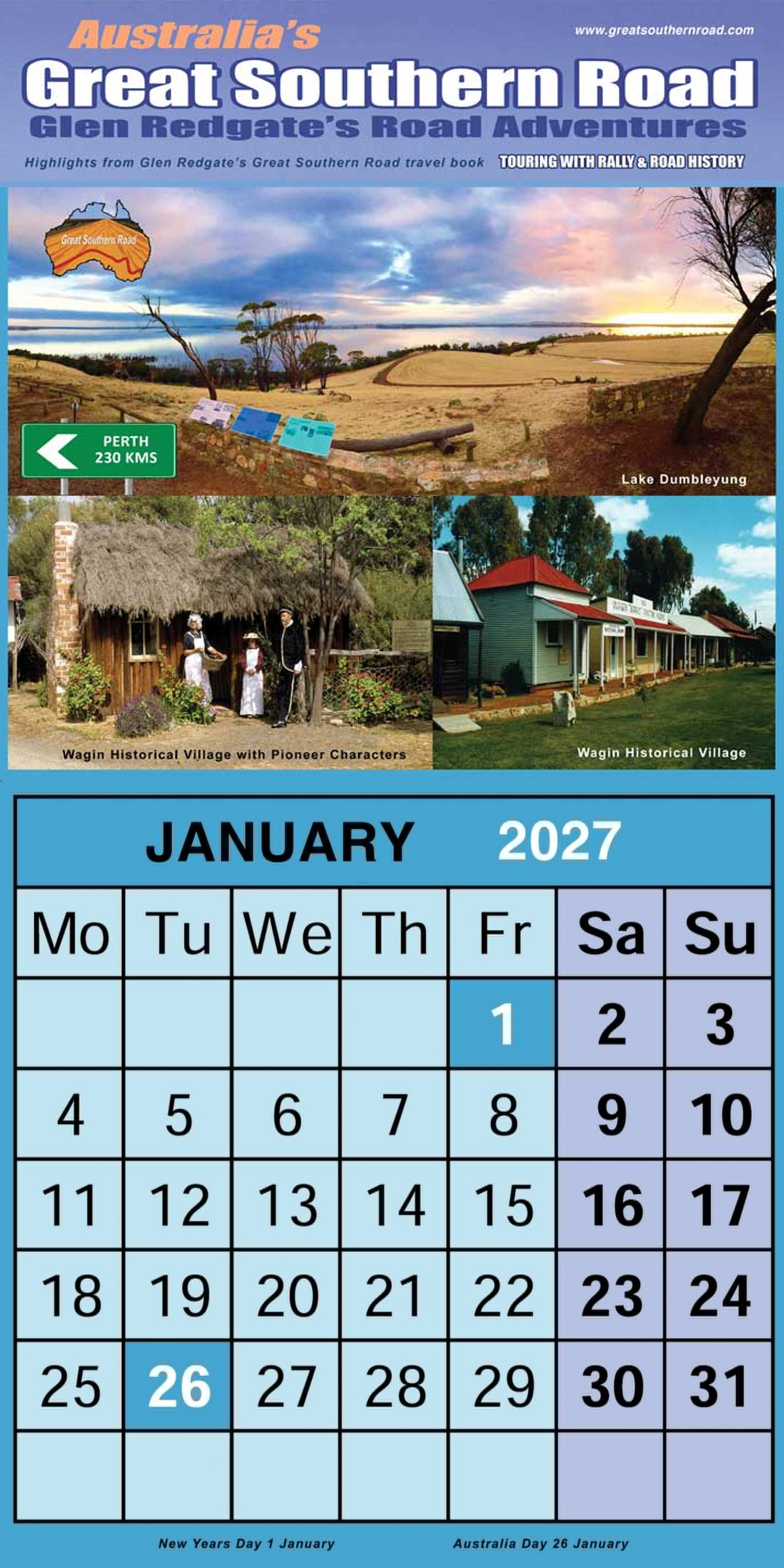 February - Calendar - Great Southern Road