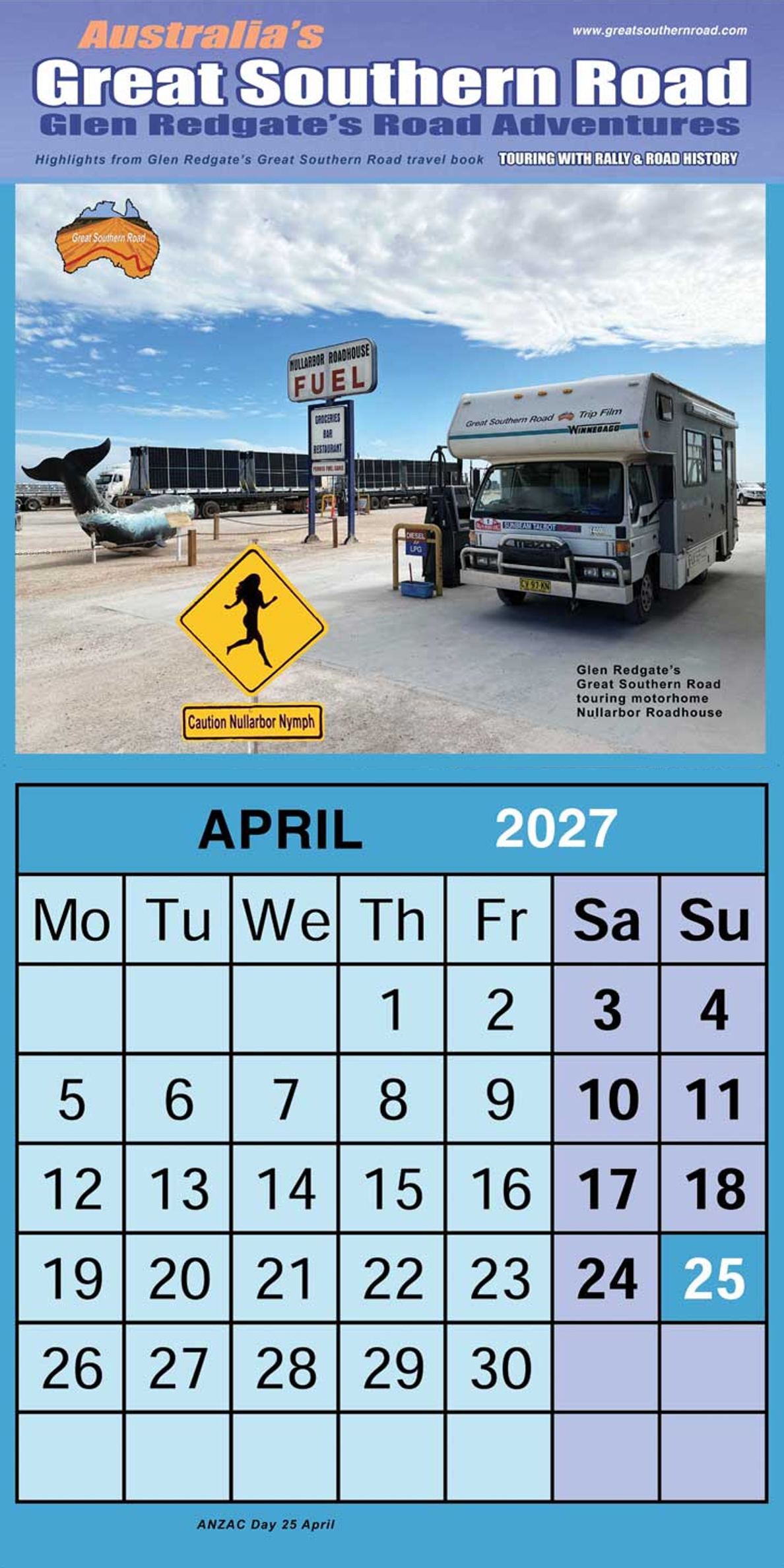 April - Calendar - Great Southern Road